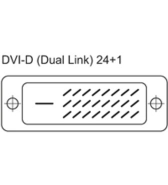 DVI-D Kabel 24+1 Verlängerung