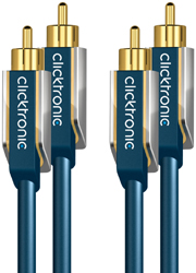 Clicktronic Advanced Stereo Cinch Audio Kabel