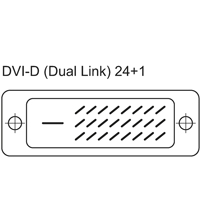 DVI-D Kabel 24+1 Dual Link