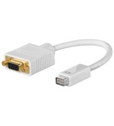 Adapter mini DVI Stecker auf VGA Buchse