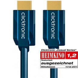 Clicktronic Casual HDMI Kabel mit Ethernet