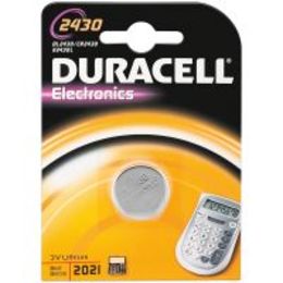 CR2430 Duracell Lithium Knopfzelle