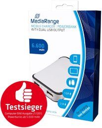 MediaRange MR742 Powerbank mit 6.600mAh