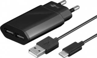 USB Type-C™ Dual Ladeset 2,4 A