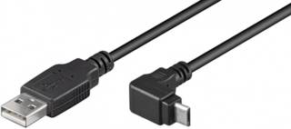 micro USB Kabel A-B micro abgewinkelt