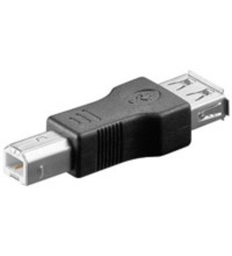 Adapter USB A Buchse auf USB B Stecker