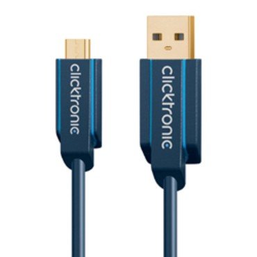 Clicktronic Casual Micro USB 2.0 Kabel