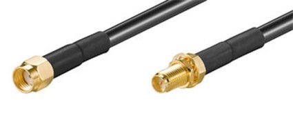 WLAN Verlängerungskabel RP-SMA Stecker/ Buchse