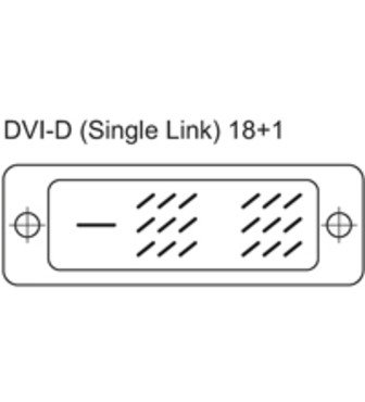 DVI-D (18+1) Stecker auf HDMI Kabel