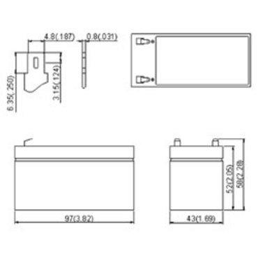 12V 1,3Ah Datenblatt