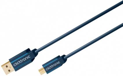 Clicktronic Casual Mini USB 2.0 Kabel