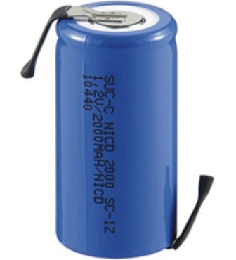 2000mAh SUB-C Ni-CD