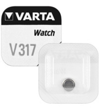 V317 Varta Silberoxid Knopfzelle