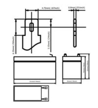 ultracell ul7-12 Datenblatt