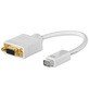 Adapter mini DVI Stecker auf VGA Buchse