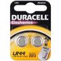 LR44 Duracell Alkali Knopfzelle 2er Pack