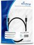 MediaRange Netzwerkkabel, UTP CAT 6, RJ45/RJ45, 1.5m, schwarz