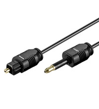 Toslink Kabel Toslink > 3,5mm Mini-Stecker