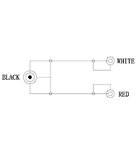 Belegung Cinch > 3,5mm Klinke Adapter