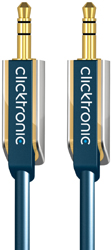 Clicktronic Advanced 3,5mm Klinkenstecker Kabel