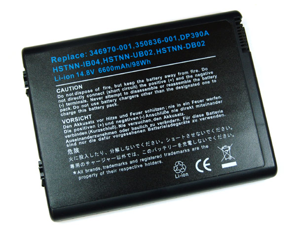 Akku für Compaq Business Notebook NX9100 Serie / NX9105 Serie / NX9110 Serie / NX9600 Serie dunkelgrau