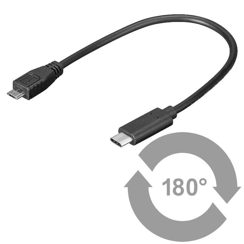 USB-C Adapter auf micro USB 