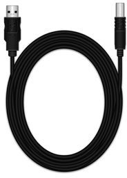 MediaRange USB 2.0 Anschlusskabel, Stecker A/B, 5.0m, schwarz