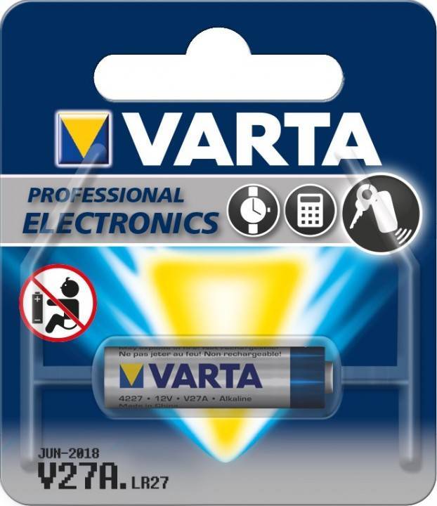 Varta LR27 V27A MS27 (1er Blister)