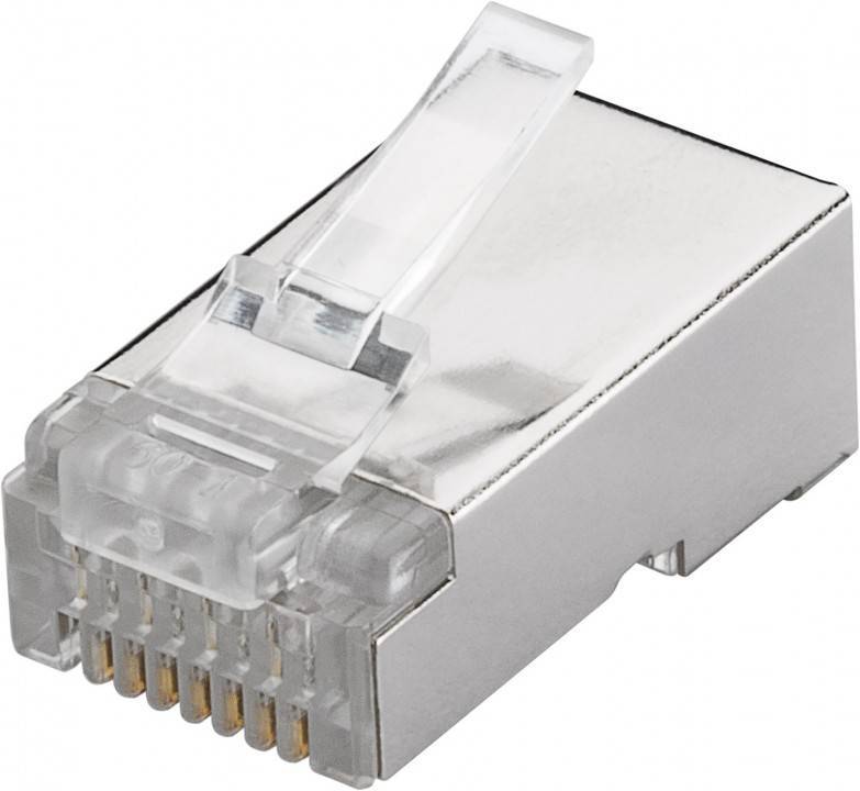 RJ45 Stecker, CAT 6 STP geschirmt