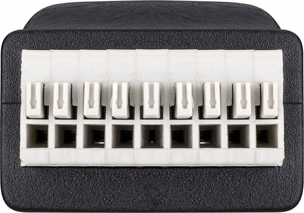 Terminal Block 8-pin > RJ45-Buchse (8P8C)