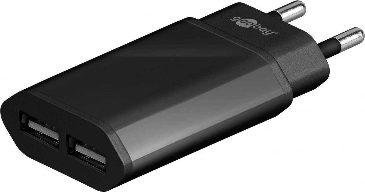 Micro USB Dual Ladeset 2,4 A