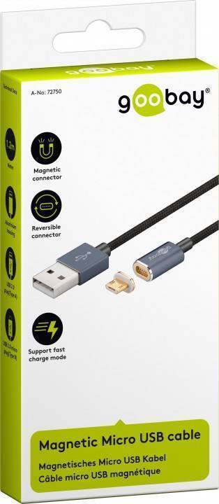 Magnetisches Micro USB Lade- und Synchronisationskabel