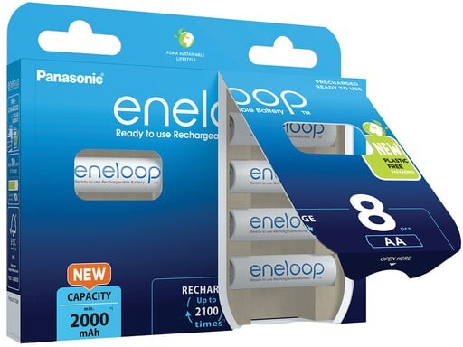 eneloop Mignon AA 8er Sparset