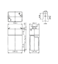 4,5Ah 6V Blei Akku Datenblatt