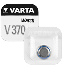 V370 Varta Silberoxid Knopfzelle